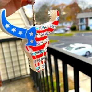 Coconut mahogany scented car freshener